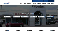 Desktop Screenshot of crowleydodge.com